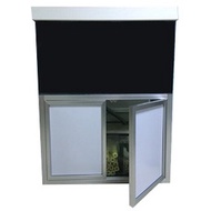 Aluminum Profile (Hinged Door) Extrusion Heavy Duty DIY Aquarium Cabinet Super Strong Stand For Freshwater Marine Setup