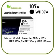 evergreen Laser Toner HP 107A W1107A Toner Cartridge Original 107A (W1107A)