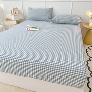 Abraca Dabra New Premium Japanese Wash Cotton Fitted Bedsheet Soft Skin-friendly Mattress Cover with