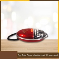 Buddhist Radio Chanting Box Sutra Player 123 Red Songs