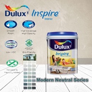 ICI Dulux Inspire Interior Smooth Sheen for Interior Wall Paint (Grey Modern Colour Series) 1 Litre 