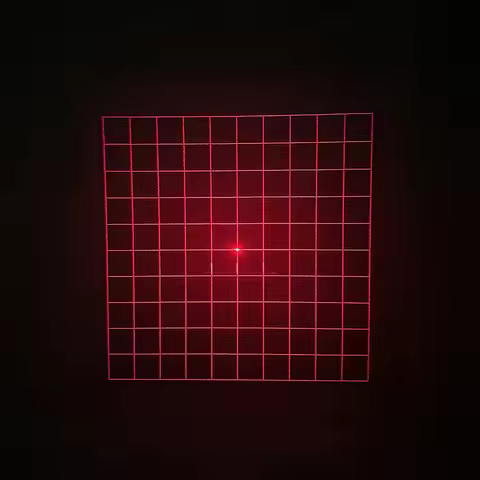 Laser Grating Light Pattern Lens, DOE Diffractive Optical Element, 3D Scanning Grid Pattern, 3D Mode