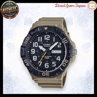 Casio MRW-210H-5AV Standard Big Face Quartz Watch for Men - Khaki [Direct From Japan]