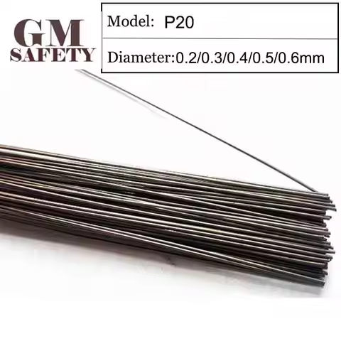 GM Welding Wire Material P20 of 0.2/0.3/0.4/0.5/0.6/0.8mm Plastics Mold Laser Wire Made in Germany 2