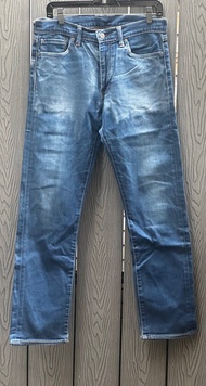 Levis Levi’s  513 dark blue Jeans 牛仔褲 Elastic material 彈性物料 size 31” 95% new 100% real