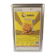 [BISKUT TIN] JULIE'S GOLDEN CRACKERS 4KG BISCUIT LEMAK TRADITIONAL 1TIN HALAL