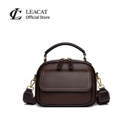 Leacat Cross shoulder women's bag hand-held large capacity mother's bag simple and fashionable pillo