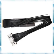 [W F S B] 4Gbps M.2 to Oculink 4i Extension Cable for PC Desktop for M2 M-Key NVME to SFF8612 Adapte