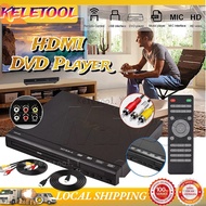 1080p Hdmi Hd Cd Dvd Vcd Player Portable With Speaker Support Adh Svcd Vcd Mp3 Mp4 Usb For Tv Home T