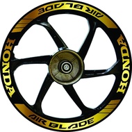 ▧  ☁ Honda Airblade 150 Quality Reflectorized Mags Decals Sticker