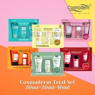 Cosmoderm Skincare Trial Set / Cosmoderm Moisturise & Relief / Cosmoderm Luminous A Retinol /  Cosmo