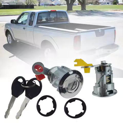 Car Door Lock Cylinder with Key Kits H0600-3J125 H06003J185 for Nissan Altima Frontier Pathfinder Xt