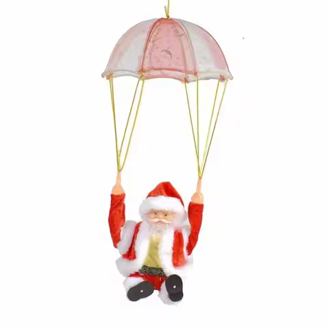 Climbing Rope Electric Santa Claus Climbing Ladder Dance Tree Twerk Santa Claus Parachute Twerk Clim