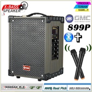 Speaker Bluetooth GMC 899P Speker Aktif Portable Bluetooth USB free 2Mic