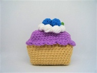 Beats Studio Buds 保護套 藍牙耳機保護套 手做針織編織套 藍莓