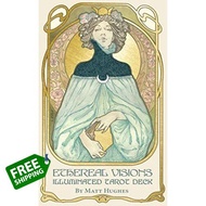 WoW !! [ไพ่แท้]​ Ethereal Visions: An Illuminated Tarot Deck ไพ่ออราเคิล ไพ่ยิปซี ไพ่ทาโร่ ไพ่ทาโรต์