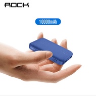 ROCK Mini Power Bank 10000mAh External Battery Charger Portable Charger Dual USB Powerbank