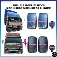 ISUZU ELF N-SERIES NPR HICOM HINO SIDE MIRROR COVER SIDE MIRROR CHROME ISUZU ACCESSORIES CHROME TRUC