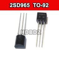 30~100pcs 2SD965 TO-92 D965 20V 1W NPN Transistor Low Power Triode IC