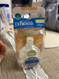 Dr brown 奶嘴 9m+
