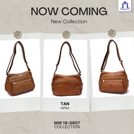 Marwell(มาร์เวลล์)กระเป๋าสตรี  หนังแท้ รุ่น MW 19-0607