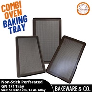 Perforated Gastronom Gn 1/1 Baking Tray - Rationale Unox Combi Oven Best Quality Lowest Price