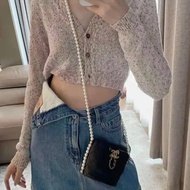 Chanel 珍珠鏈小水桶包