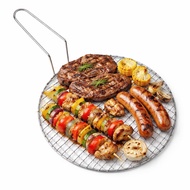 304 stainless steel 30cm round grill bbq grill outdoor bbq grill pan bbq grill electric bbq grill pa