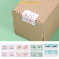 JIWANARCLAY 100PCS Thank You Stickers Package Decoration Gift Wrapping Party Supplies Gorgeous