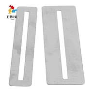EBINL 3Sets Guitar Fret Guard, Silver Color 7.8cm Size Fret Wrap, Durable Steel Protector Guitar Fre