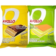 Apollo Chocolate Cake 200g Apollo Pandan Cake Chocolate Layer Cake Apollo Layer Cake Pandan Layer Ca