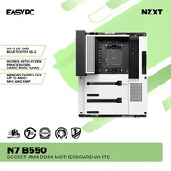 EasyPC| NZXT N7 B550 Socket Am4 Ddr4 Motherboard White| ATX
