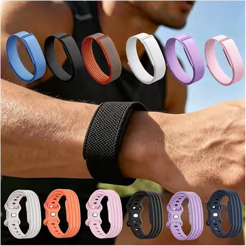 For Google Fitbit Air Screenless Activity Tracker Adjustable Fitness Tracker Replacement Band Lightw