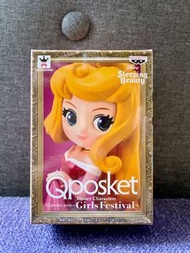 Qposket 公主 日版 Disney Sleeping Beauty 睡美人 公仔 細盒