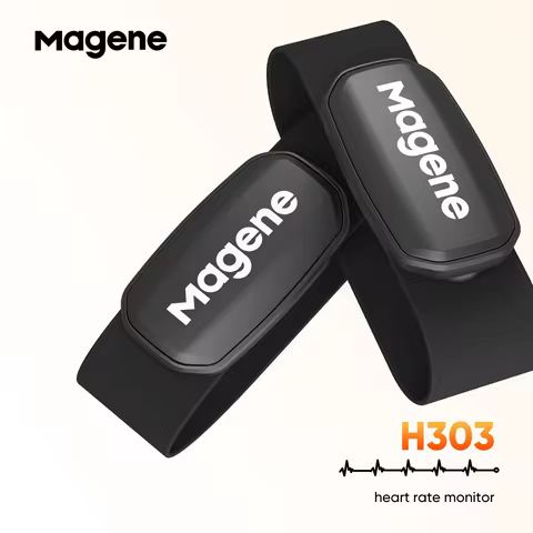 Magene H303 Heart Rate Monitor Mover Sensor Dual ANT Bluetooth With Chest Strap Cycling Computer Bik