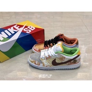 A9NF U6WN Du SB SB Pro fur suede retro low-top sneakers for men and women in green BQ6817-303 UO98