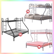 CHEAPEST METAL BUNK BED FRAME (SINGLE+QUEEN)
