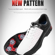 PGM Golf Shoes Waterproof Microfiber Leather Shoes Men's Breathable Shoes Non-slip XZ069