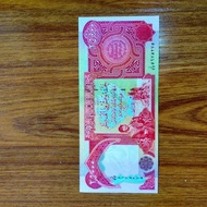 uang kertas iraq 25000, Asli