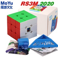 [SC Stok di M'sia] Newest 2020 Moyu RS3 M Magnetic 3x3x3 Magic Cube MF3RS3 M 3x3 Puzzle RS3M Magneti