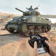 Heng M4A3ยาว2.4กรัม Tangki Remote Control 1/16 U.S. Sherman รถถัง RC 7.0รุ่น Pro พร้อมอินฟราเรด