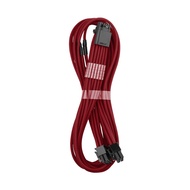 C-Series Pro ModMesh Sleeved 12VHPWR StealthSense PCI-e Cable for Corsair (Blood Red, 16-pin to Dual