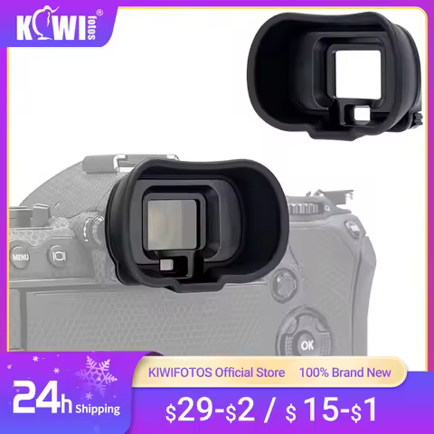 Soft Silicon Long Camera Eyecup Viewfinder Eyepiece Eye Cup for Olympus OM System OM-1 Replaces Olym