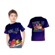 2S5 AMONG US imposter children's game T-shirt full print customization