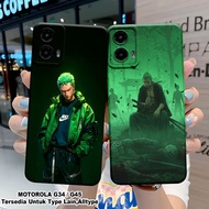 HP Case Latest Motorola G45hp Softcase Motorola G34 Casing Motorola G34 G45 Silicone Motif MC-843hp