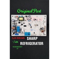 SHARP REFRIGERATOR MAIN PCB BOARD ORIGINAL PART SJX-508-MS SJX508MS