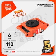 TOYO Cargo Trolley Dolly Skate Roller 6 Ton/