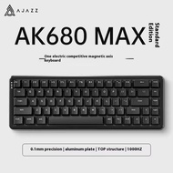 AJAZZ ปะเก็น RGB แบบถอดเปลี่ยนได้ AK680คีบอร์ดแม่เหล็กสูงสุดคีย์บอร์ดเล่นเกม
