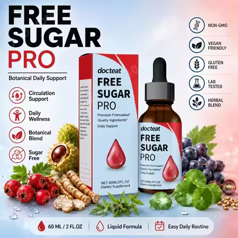 Docteat Botanical Wellness Drops Herbal Blend with Hawthorn Horse Chestnut Grape Seed Sugar Free Dai