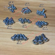 JP Iron Bolt M3/M4/M5 / M3 Pan Head Bolt/M4/M5 JP M3 Bolt/M4/M5 Galvanized Iron